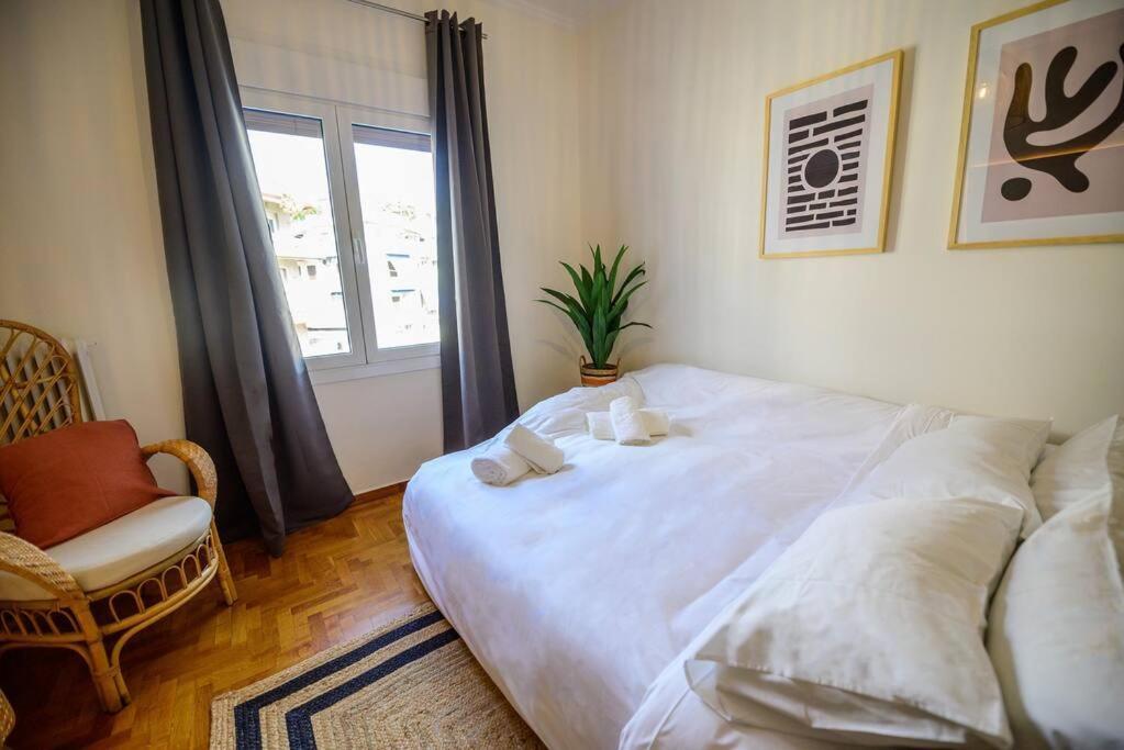 Boho Luxury 2 Bedroom Apartment, Acropolis Museum View Афины Экстерьер фото