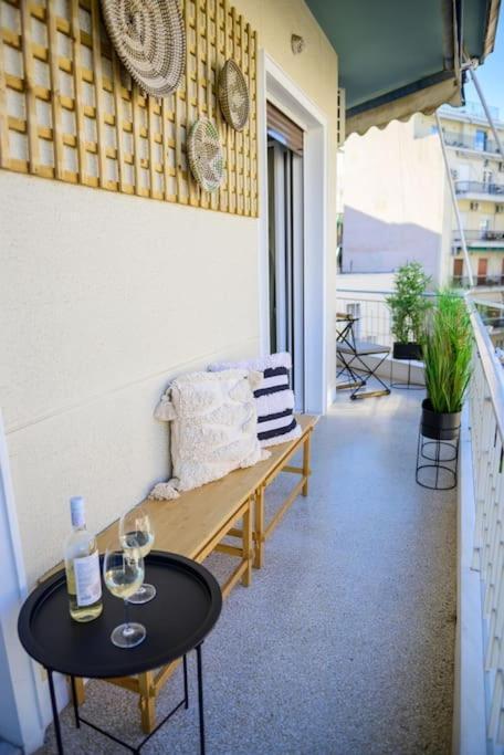 Boho Luxury 2 Bedroom Apartment, Acropolis Museum View Афины Экстерьер фото